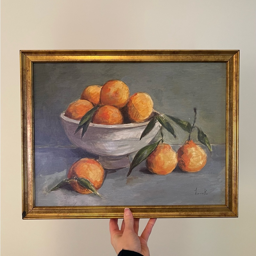 Studio McGee x Threshold Citrus Harvest Framed Wall Art